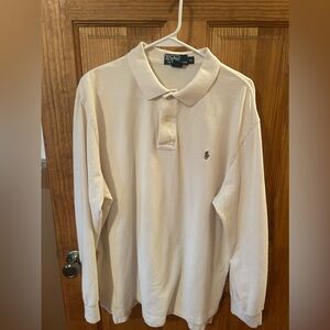 Men’s Polo Ralph Lauren long sleeve polo, size XL